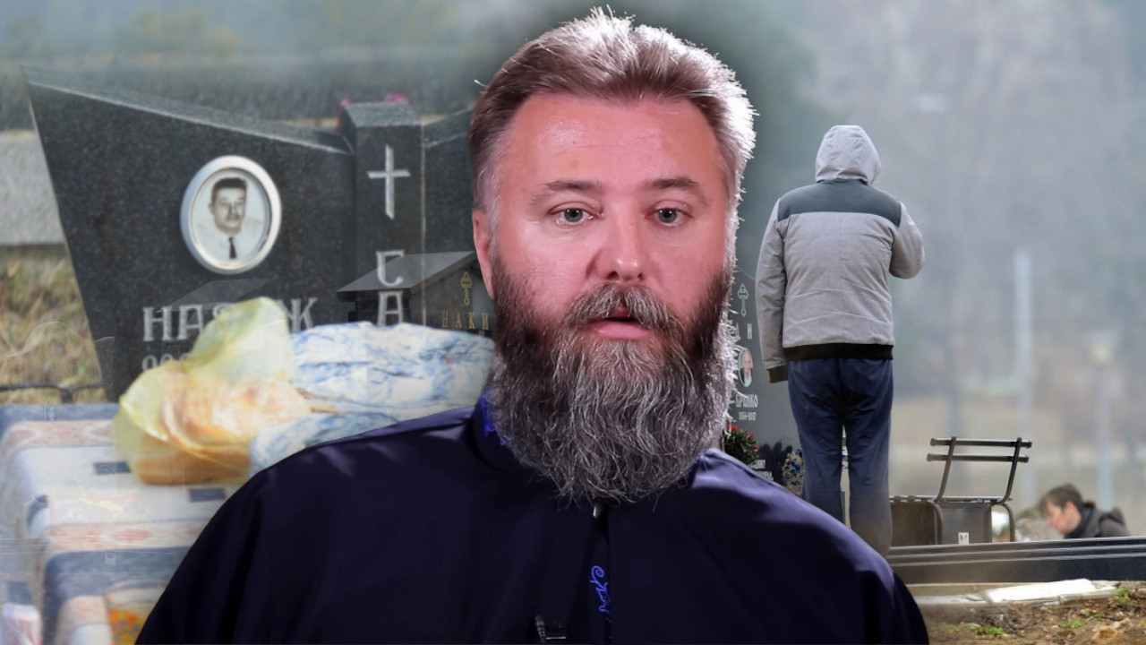 РУГАЊЕ ПОКОЈНИЦИМА: Отац Предраг искрено о српском обичају
