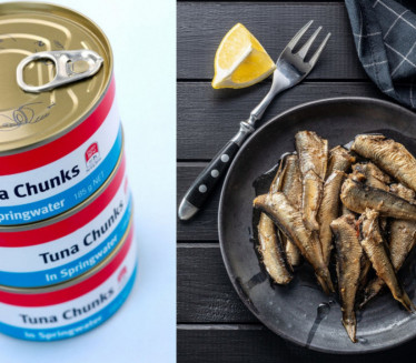 HOĆETE LI JE SAD JESTI? Šta unosite jednom konzervom sardine