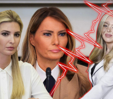 RASKOL U PORODICI TRAMP?Sve žene na okupu, a gde je Melanija